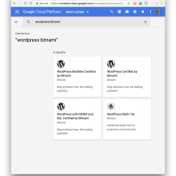 升級/轉移 WordPress in GCP marketplace