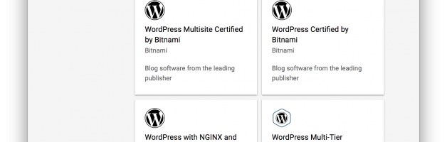 升級/轉移 WordPress in GCP marketplace